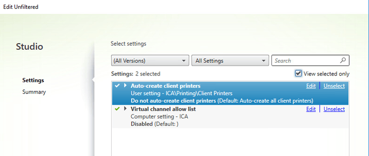 Capture Creation Strat Citrix