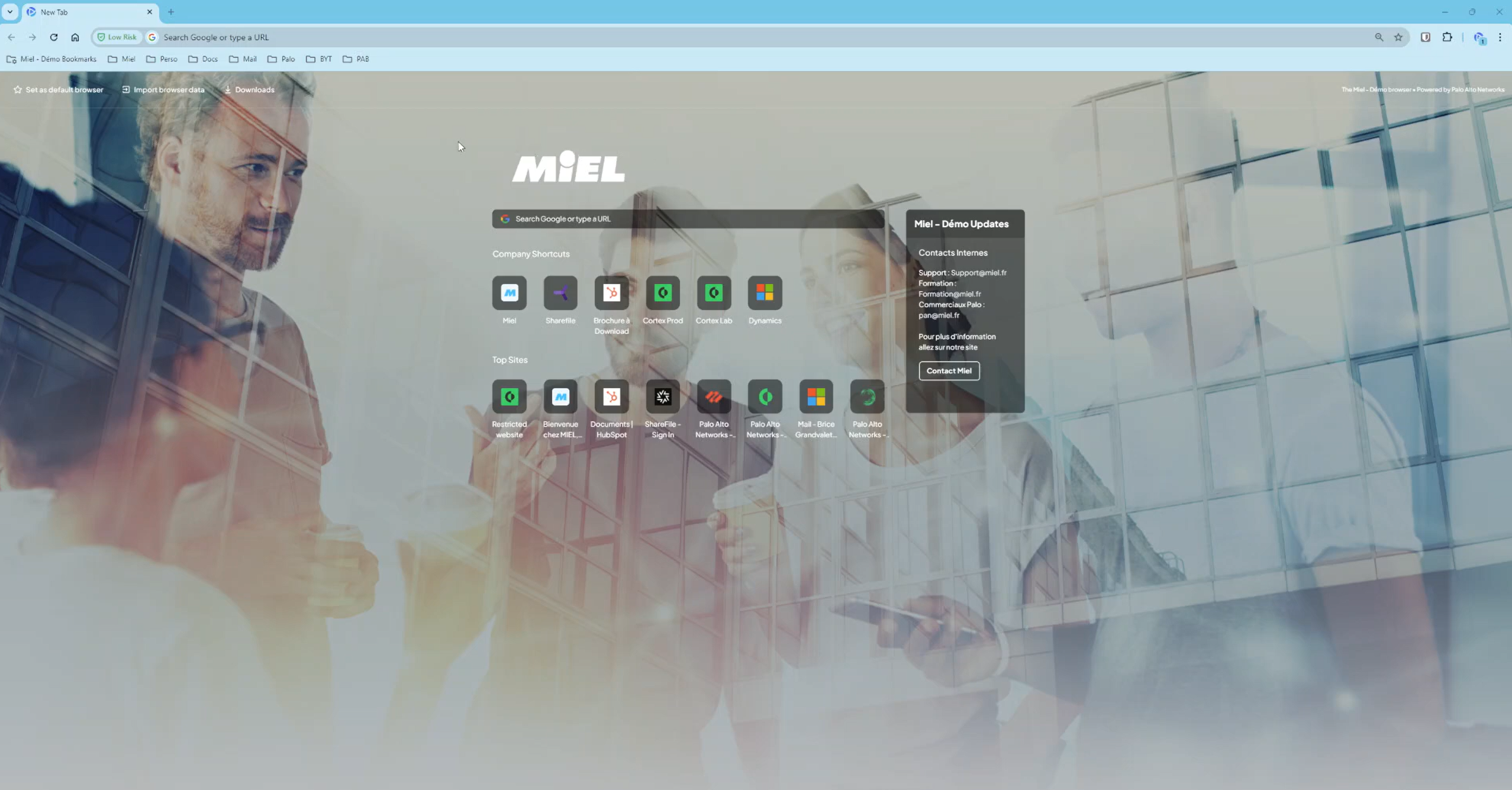 MIEL PB Interface