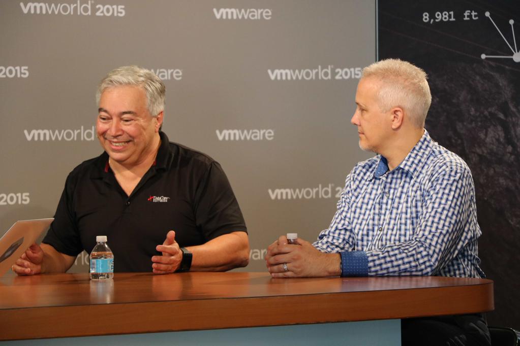 George Teixeira, CEO de DataCore au VMworld 2015