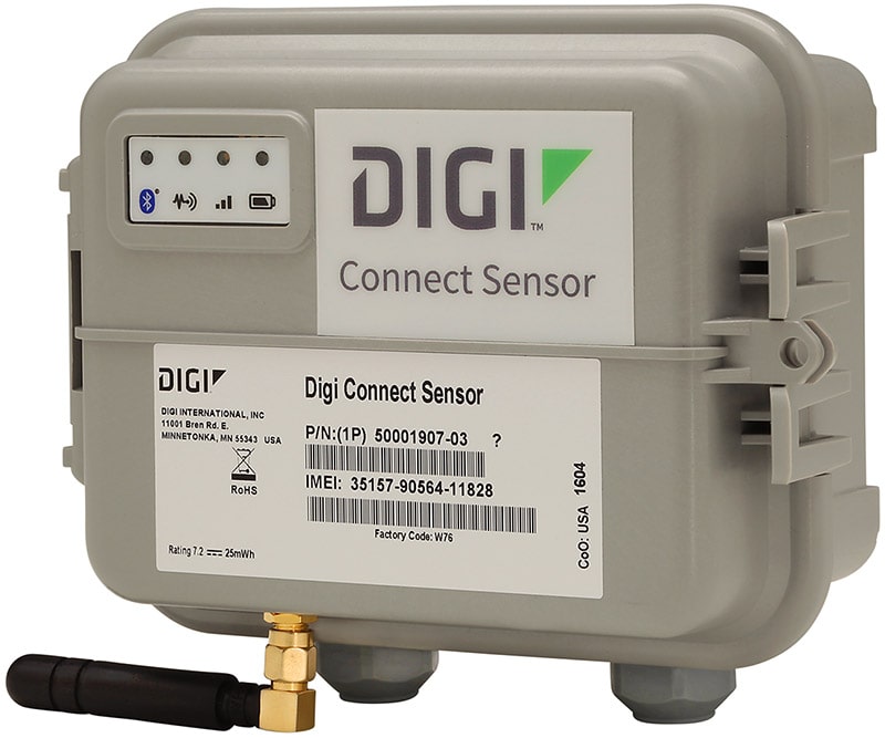 Digi Connect Sensor : Gateway cellulaire alimentée par batterie