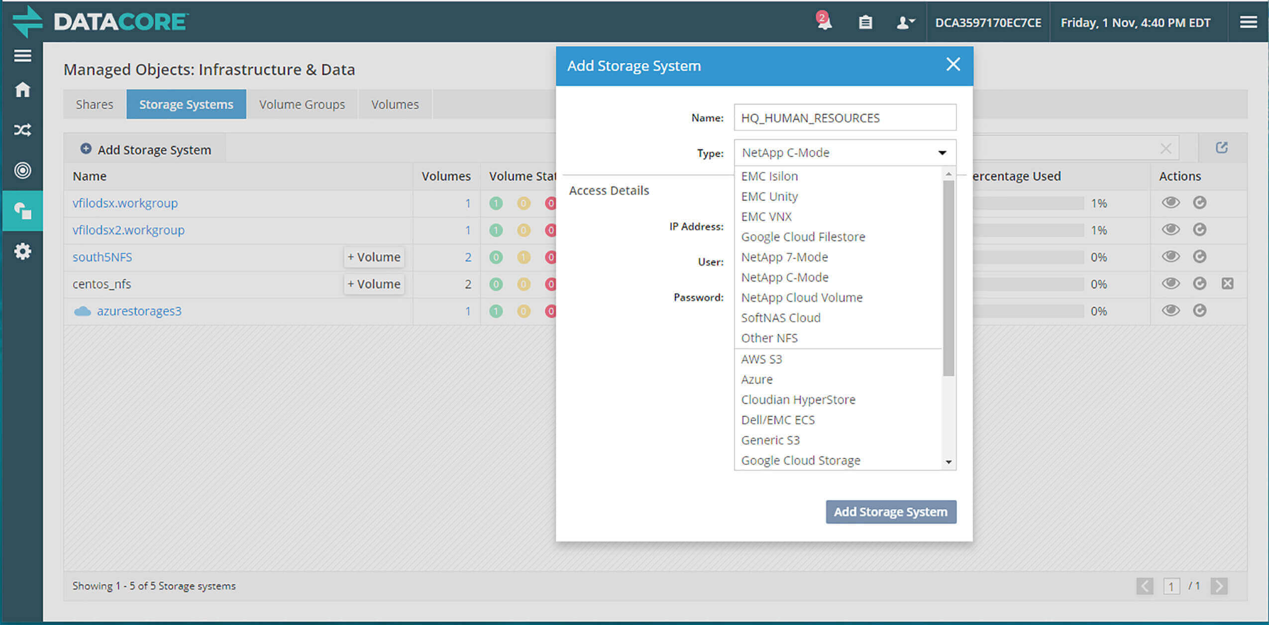 Nouvelle virtualisation de stockage fichiers et objet chez DataCore